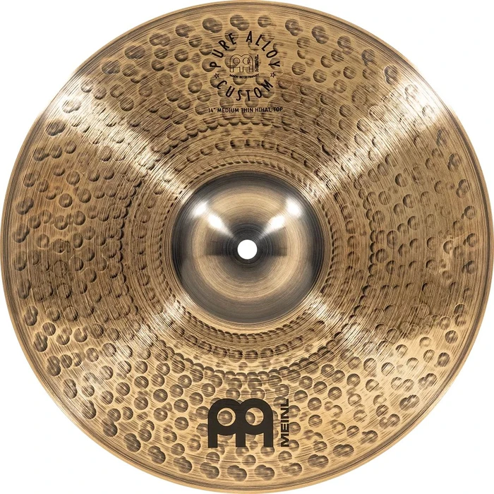 Meinl Pure Alloy Custom Medium Thin Hi-Hat 14"