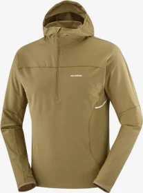 Salomon Sense Aero Hybrid Laufjacke brilliant olive (Herren)