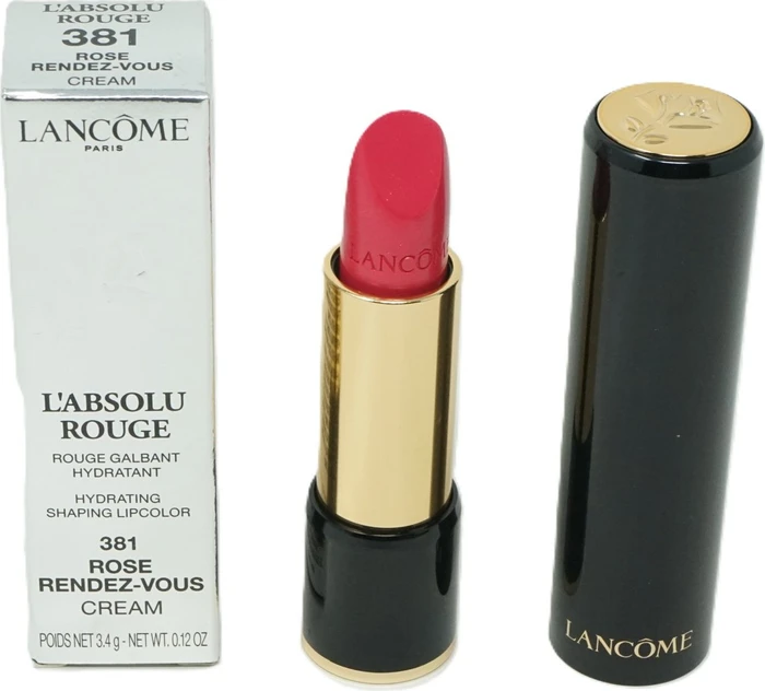 Lancôme L'Absolu Rouge Cream Lippenstift 381 rose rendez-vous, 3.4g