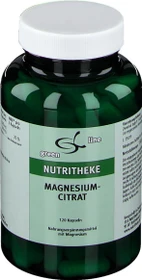 11A Nutritheke Magnesium-Citrat Kapseln, 120 Stück