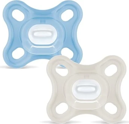 MAM Comfort Silikon Schnuller, 0-2M, 2er-Pack