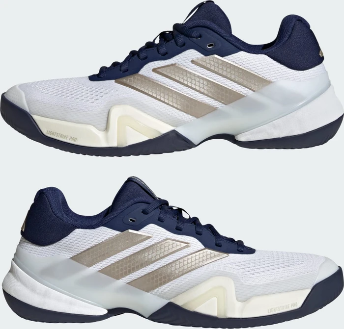 adidas Barricade 14 Clay cloud white/cyber metallic/dark blue (Herren)