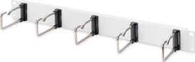 Digitus Kabelrangierpanel mit Stahlbügeln, für 483mm-Schränke, RAL 7035, 1HE