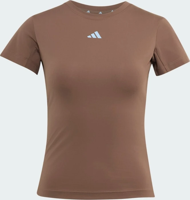 adidas 3-Streifen Studio Baby T-Shirt kurzarm earth strata (Damen)
