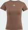 adidas 3-Streifen Studio Baby T-Shirt kurzarm earth strata (Damen) Vorschaubild
