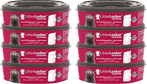 HabaPet Litter Locker Fashion Nachfüllkassette, 8er-Pack