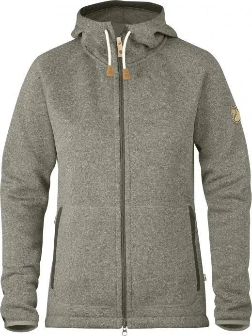 Fjällräven Övik Fleece Hoodie Funktionsjacke fog (Damen)
