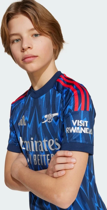 adidas FC Arsenal 2025/2026 Auswärtstrikot night indigo/grey two (Junior)