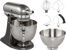 KitchenAid 5KSM175PSEMS Artisan medaillon silber