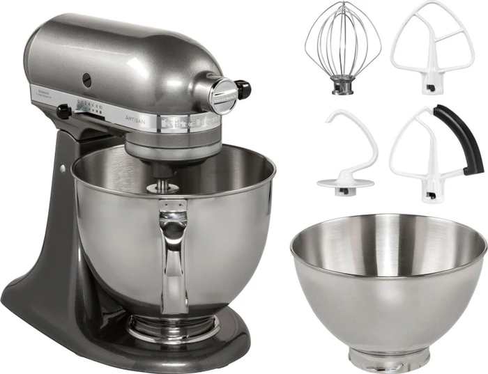 KitchenAid 5KSM175PSEMS Artisan medaillon silber