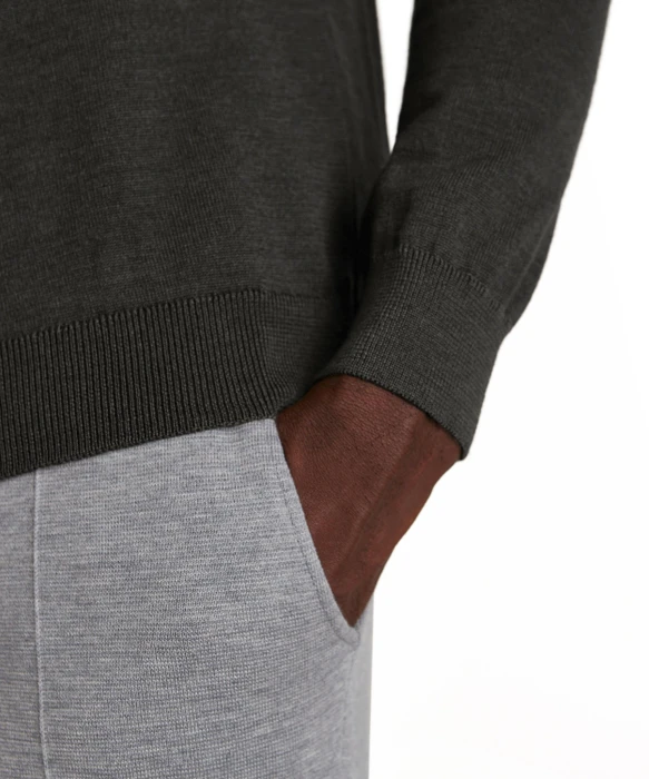 Falke Basic Apparel Rollkragen Pullover brown mel. (Herren)
