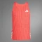 adidas Adizero Singlet Laufshirt ärmellos semi lucid red/pure ruby (Herren) Vorschaubild