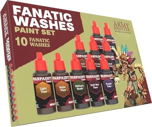 Army Painter Warpaints Fanatic Washes Farbset, 10-tlg.