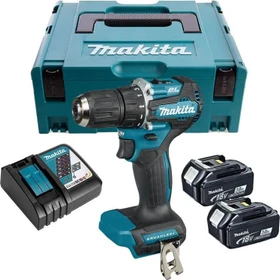 Makita DDF487RFJ Akku-Bohrschrauber inkl. MAKPAC + 2 Akkus 3.0Ah