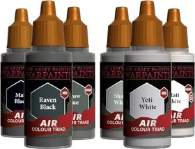 Army Painter Warpaints Air Triad Greyscale Farbset, 6-tlg.