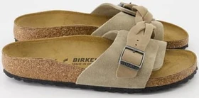 Birkenstock Oita Braided Veloursleder taupe (Damen)