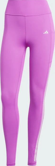 adidas Optime 3-Streifen Full-Length Hose lang purple burst (Damen)