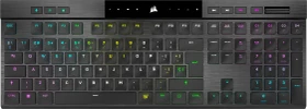 Corsair Gaming K100 AIR Wireless, MX RGB ULP Tactile, USB/Bluetooth, ES