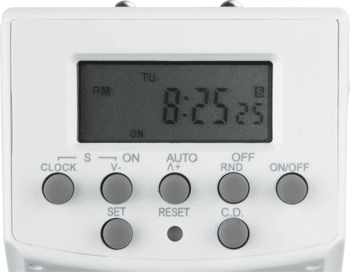 Hama Digitale Wochen-Zeitschaltuhr "Mini", IP20, weiß