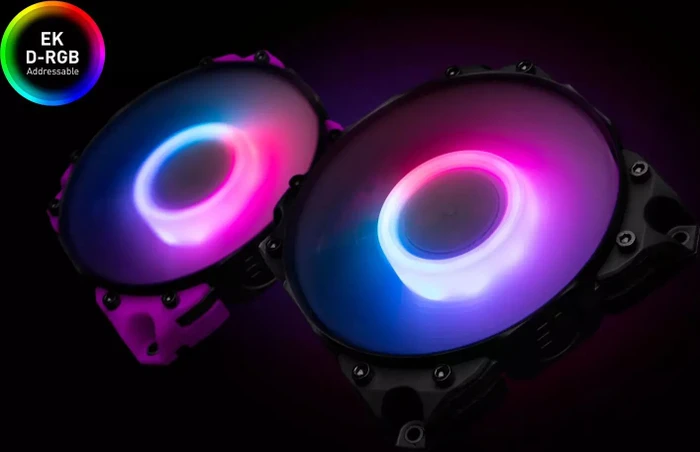 EK Water Blocks EK-Vardar X3M 120ER D-RGB schwarz, 500-2200rpm, 120mm