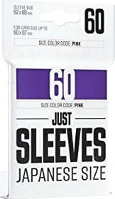 Gamegenic Just Sleeves Japanese Size purple, 60 Stück