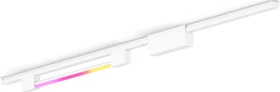 Philips Hue White and Color Ambiance Basis Perifo Schienensystem für die Decke gerade mit 1 Gradient Light Tube kompakt weiß