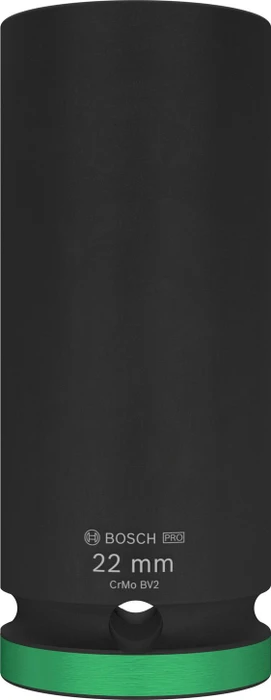 Bosch Professional PRO Impact Außensechskant Steckschlüssel 1/2", 22x77mm, 1 Stück