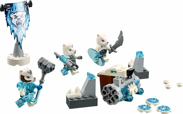 LEGO Legends of Chima Modelle - Eisbärstamm-Set