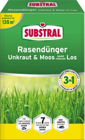 Evergreen Garden Care Substral Rasendünger Unkraut & Moos bleibt chancenLOS, 4kg