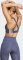 adidas TLRD Impact Training High Support Sport-BH shadow navy (Damen) Vorschaubild