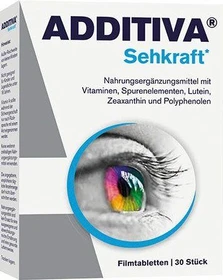 Additiva Sehkraft Fimtabletten, 30 Stück