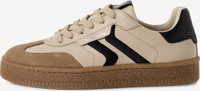 Tamaris Ledersneaker Low beige (Damen)