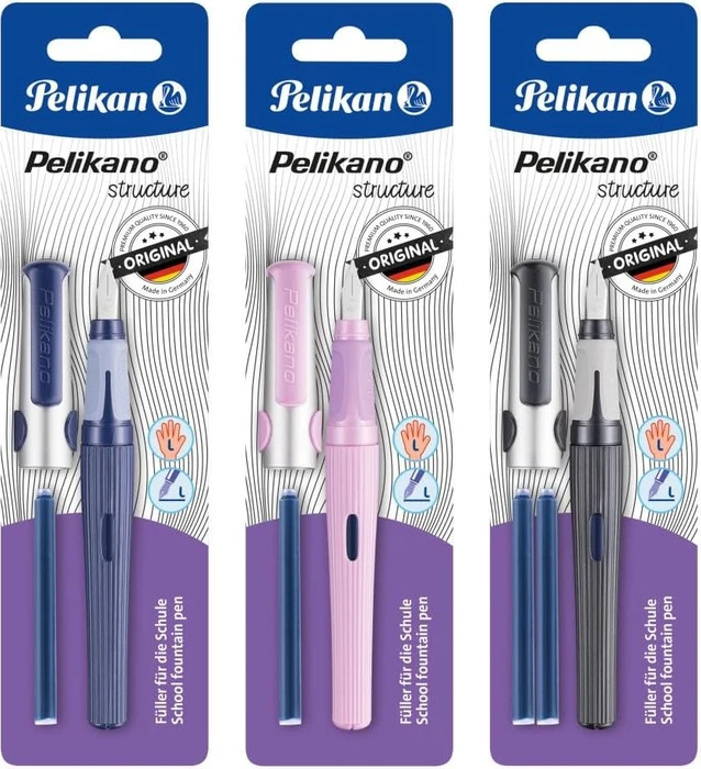 Pelikan Pelikano structure, linke Hand, mittel, Blister