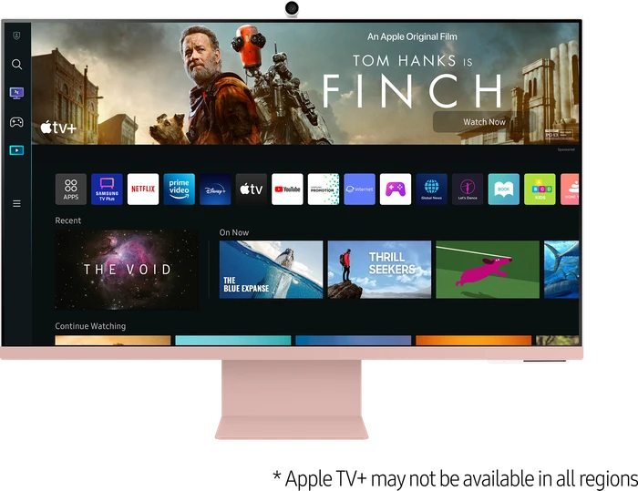 Samsung Smart Monitor M8 M80B Sunset Pink, 32"