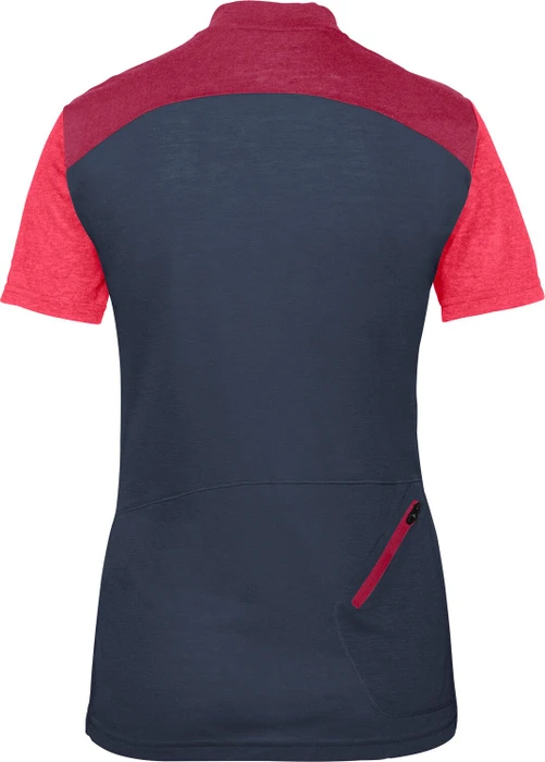Vaude Tremalzo IV Trikot kurzarm eclipse pink (Damen)
