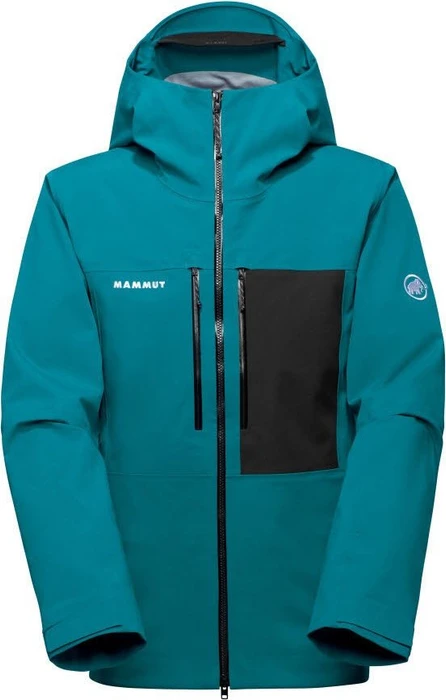Mammut Stoney HS Hooded Skijacke deep teal/black (Herren)