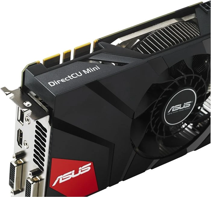 ASUS GeForce GTX 760 DC Mini, GTX760-DCMOC-2GD5, 2GB GDDR5, 2x DVI, HDMI, DP