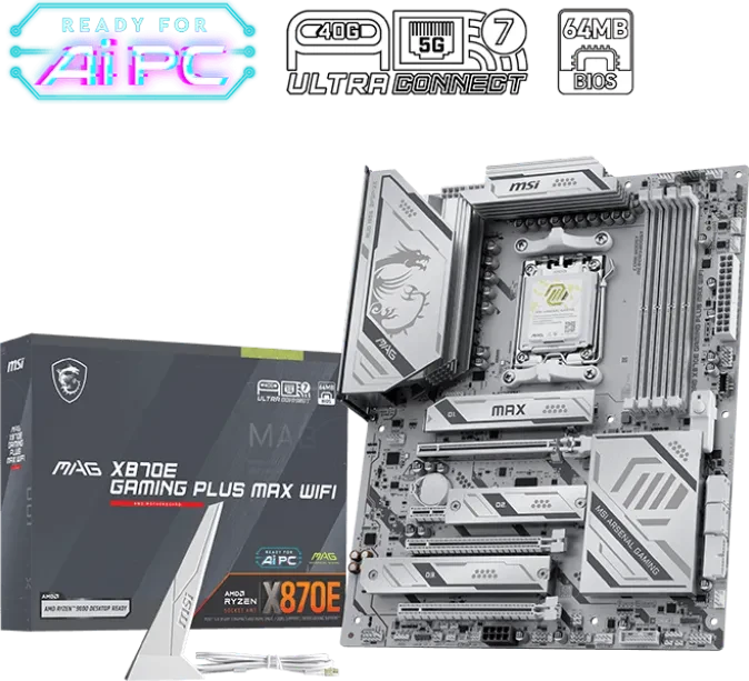 MSI MAG X870E Gaming Plus MAX WIFI (AMD AM5)