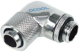 Alphacool HF Schraubanschluss 90°, chrome