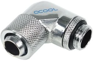 Alphacool HF Schraubanschluss 90°, chrome