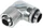 Alphacool HF Schraubanschluss 90°, chrome (17074)