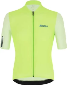 Santini Redux Vigor Trikot kurzarm neongrün (Herren)