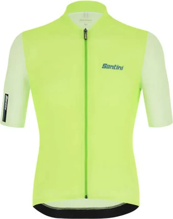 Santini Redux Vigor Trikot kurzarm neongrün (Herren)