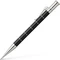 Graf von Faber-Castell Classic Anello Drehbleistift B 0.7mm graphit, schwarz/silber, Radierer Vorschaubild