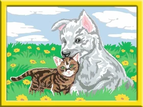 Ravensburger Malen nach Zahlen Süße Tierkinder