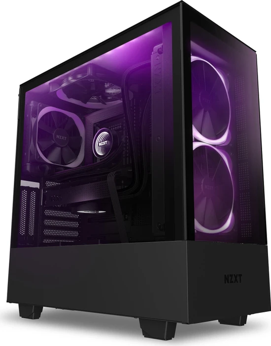 NZXT H510 Elite, schwarz, Glasfenster