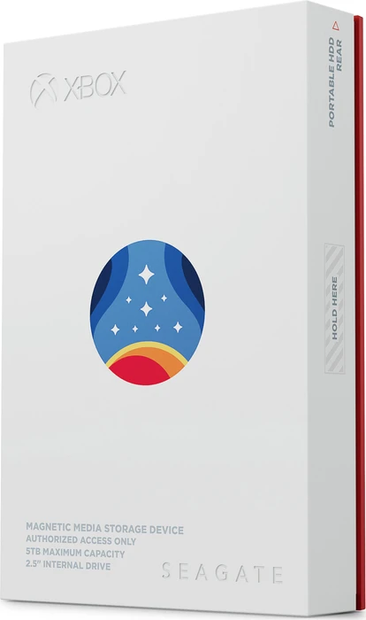 Seagate Game Drive for Xbox - Starfield Special Edition, 5TB, +Rescue, USB 3.0 Micro-B