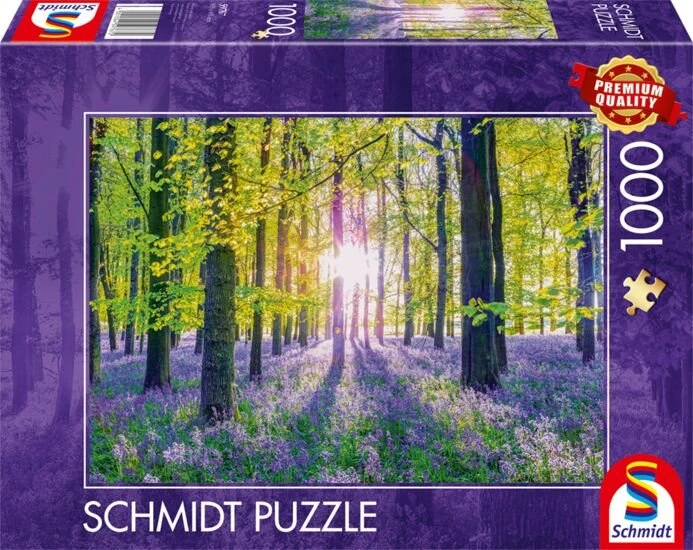 Schmidt Spiele Zarte Glockenblumen im Wald