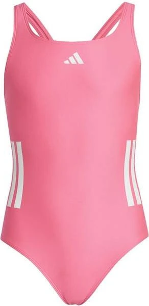 adidas 3-Streifen C-Back Badeanzug lucid pink/white (Junior)