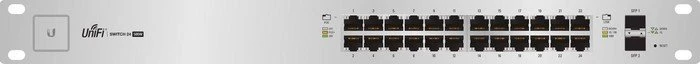 Ubiquiti UniFiSwitch 24 Rackmount Gigabit Managed Switch, 24x RJ-45, 2x SFP, 500W PoE+